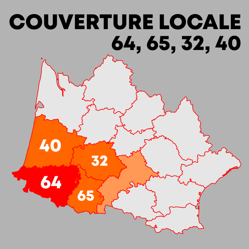 Zone d’intervention 64 32 65 40