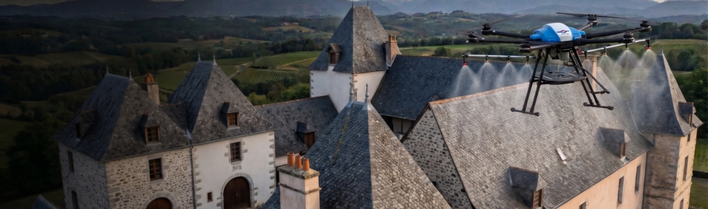 page d'accueil drone bearn